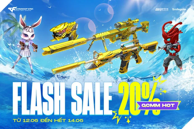 Săn Sale Hot Mùa Hè Với Đợt Flash Sale Combo QCMM Trong 3 Ngày Của Crossfire