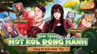 SIÊU PHẨM ROGUELIKE 2026: DỊ GIỚI SINH TỒN CHÍNH THỨC RA MẮT CÙNG BỘ ĐÔI MÈO SIMMY & SAMMY ĐÀO!