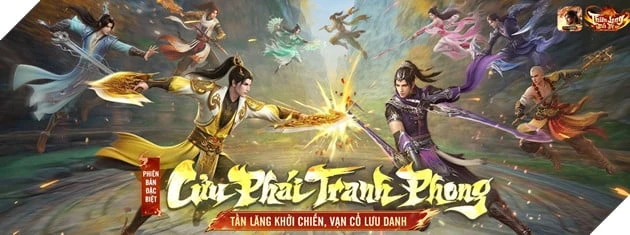 Thiên Long Bát Bộ VNG ra mắt phiên bản Cửu Phái Tranh Phong, tân thủ tự tin đua top