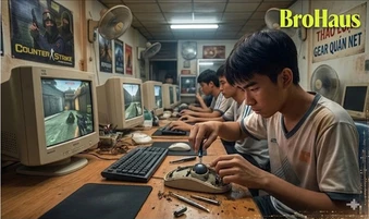 Từ bàn phím cao su và chuột bi Mitsumi huyền thoại đến những tiếng "lách tách" của switch, thứ âm thanh ma mị khiến cánh mày râu mê mẩn