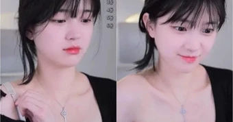 Tự chỉnh sửa trang phục trên sóng, nữ streamer "vô tình" cắt nhầm dây áo ngực, bị chỉ trích chiêu trò