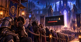 Tựa game bom tấn này vừa mở cửa đã vỡ trận, game thủ xếp hàng cả tiếng, vào được game lại gặp tình cảnh khó đỡ