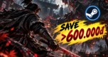 Tuyệt phẩm Soulslike bất ngờ giảm giá sâu trên Steam, chạm mức thấp nhất, game thủ tiết kiệm hơn 600.000 đồng