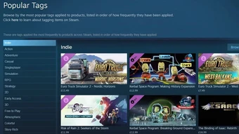 Valve đại tu hệ thống tag trên Steam để game dễ được tìm thấy hơn
