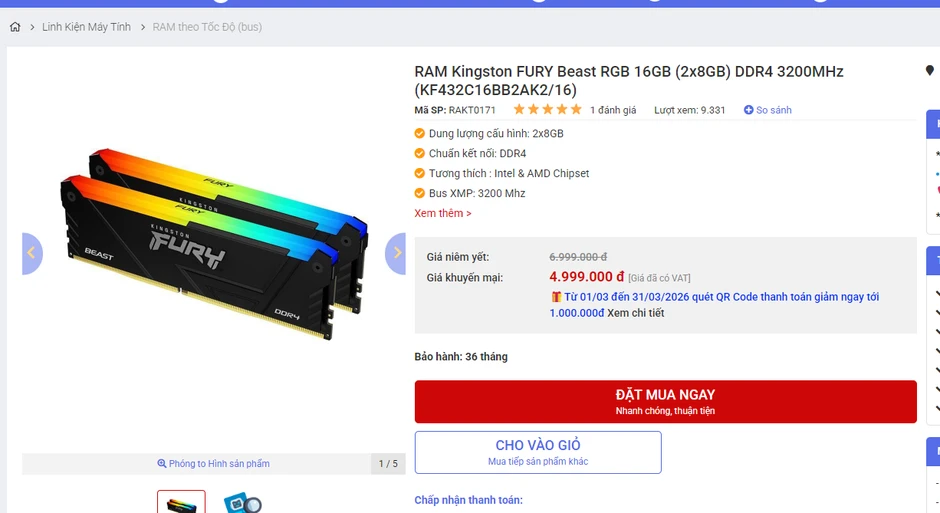 "Bi kịch build PC 2026": Cầm 30 triệu vẫn bật khóc vì bão giá, linh kiện "quốc dân" giờ chỉ dành cho đại gia