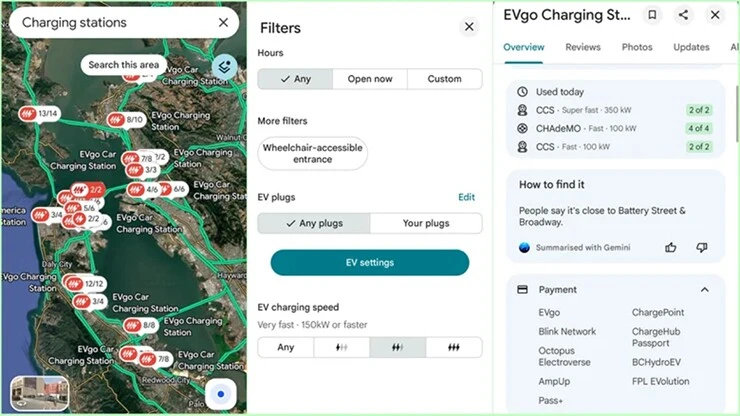 3 tính năng của Google Maps mà mọi chủ xe điện nên biết