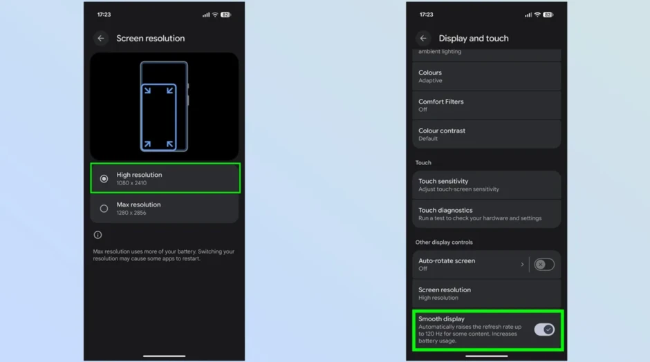 9 cài đặt giúp smartphone Android có pin trâu hơn