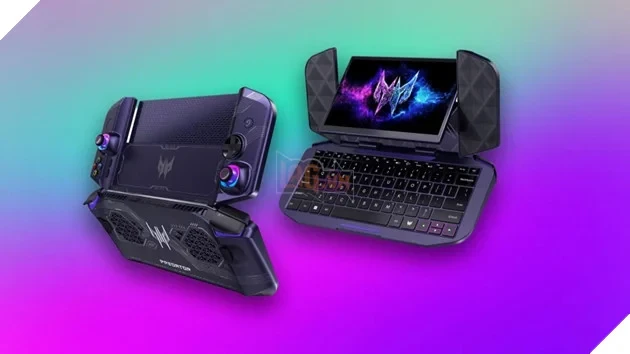 Acer giới thiệu máy chơi game cầm tay Project DualPlay Mini có thiết kế "biến hình" như laptop