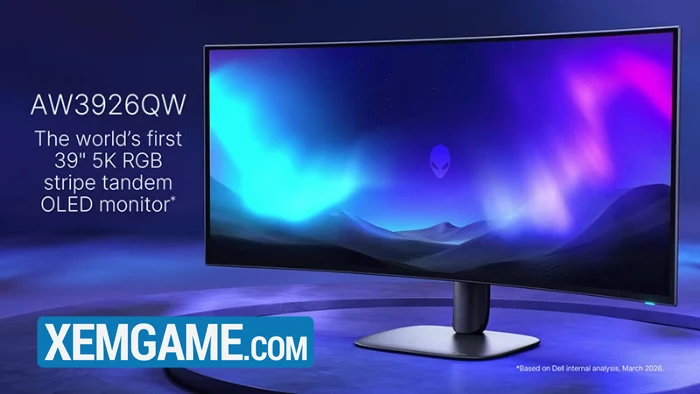 Alienware AW3926QW - màn hình chơi game "khủng" vừa được công bố
