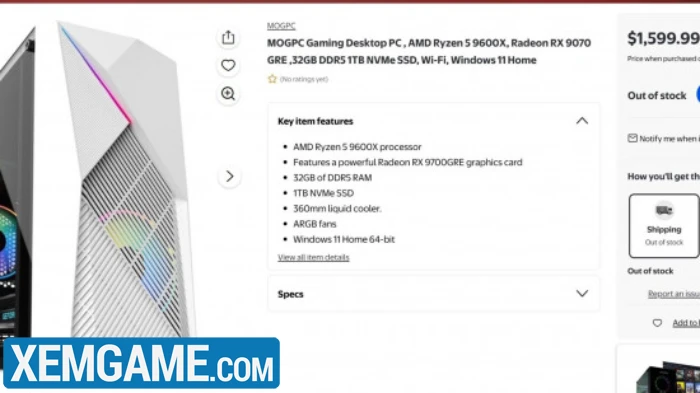 AMD Radeon RX 9070 GRE sắp ra mắt toàn cầu