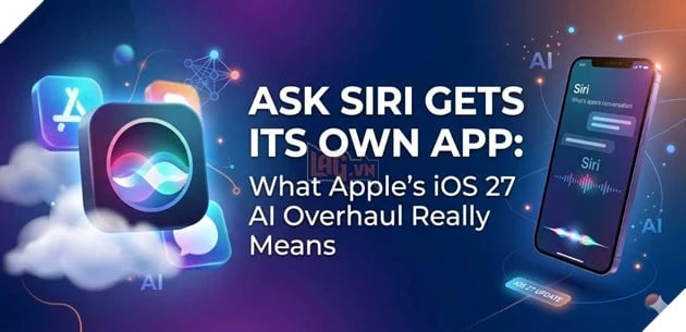 Apple đẩy mạnh AI với iOS 27, Siri thông minh hơn, hiệu năng tăng tốc trên toàn hệ sinh thái Apple đẩy mạnh AI với iOS 27, Siri thông minh hơn, hiệu năng tăng tốc trên toàn hệ sinh thái