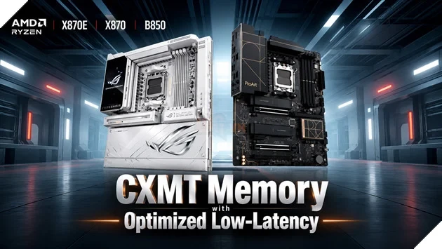 ASUS chuẩn bị BIOS mới, tối ưu độ trễ DDR5 dùng chip CXMT trên AM5