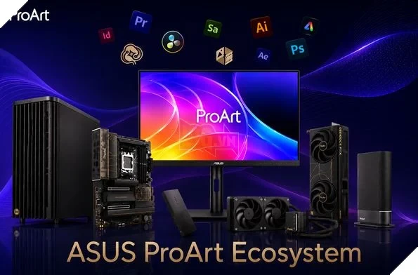 ASUS ProArt – Hệ sinh thái phần cứng toàn diện dành cho nhà sáng tạo chuyên nghiệp