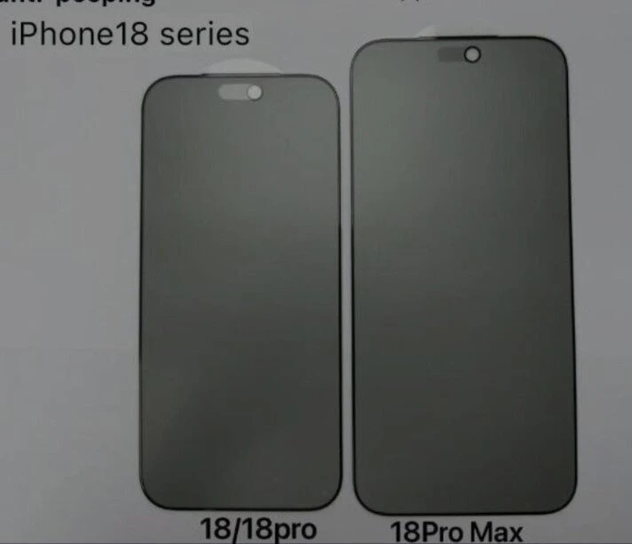 Bảo vệ màn hình của iPhone 18 Pro gần như xác nhận thiết kế Bảo vệ màn hình của iPhone 18 Pro gần như xác nhận thiết kế