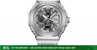 Casio biến chiếc G-Shock quen thuộc thành đồng hồ thép cao cấp