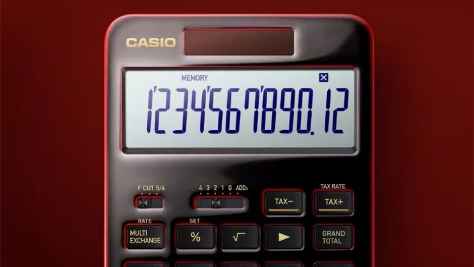 Casio ra mắt máy tính bỏ túi Flagship thiết kế sơn mài, giá hơn 16 triệu đồng