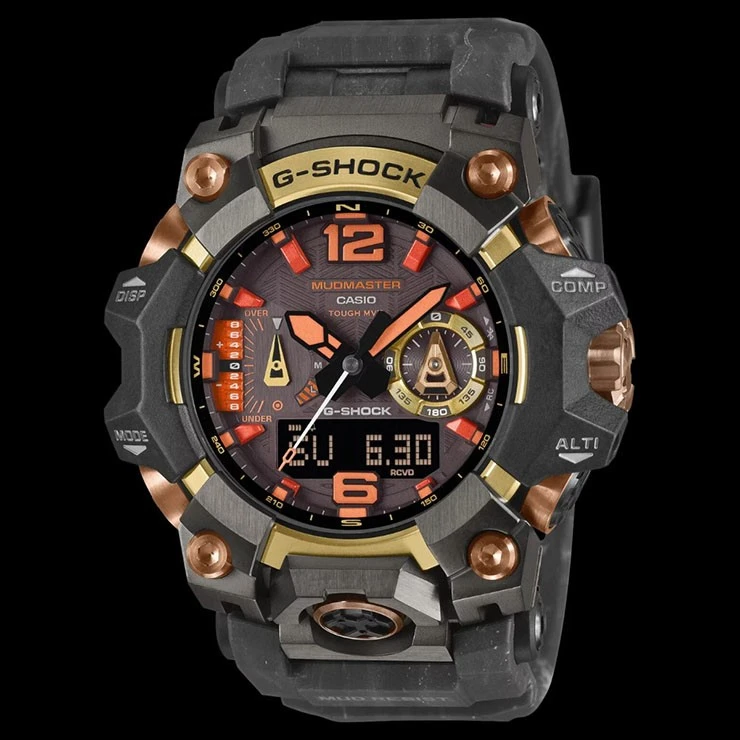 Casio tiếp tục chơi lớn với Mudmaster mới vừa bền vừa “cháy” như dung nham