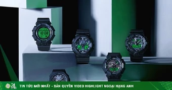 Casio trình làng G-Shock đổi màu cực chất, đơn giản khó rời mắt