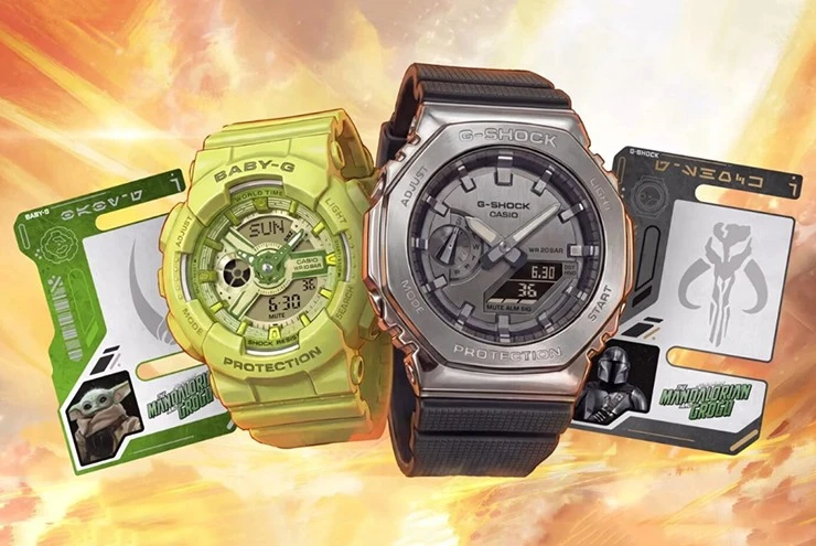Casio vừa ra mắt bộ đôi đồng hồ vừa ngầu, vừa đáng yêu chiều lòng fan Star Wars
