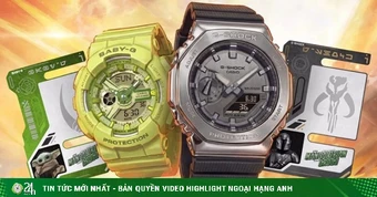 Casio vừa ra mắt bộ đôi đồng hồ vừa ngầu, vừa đáng yêu chiều lòng fan Star Wars