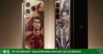 Caviar ra mắt bộ sưu tập smartphone mạ vàng tôn vinh Messi và Ronaldo