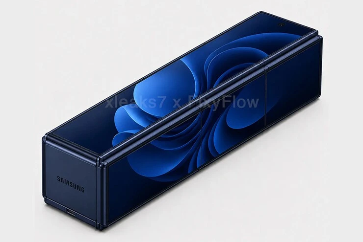 Chiếc điện thoại kỳ lạ nhất của Samsung có thể đang thành hình