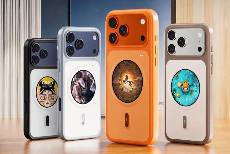 Chiếc ốp lưng kỳ lạ mang màn hình phụ lên iPhone 17 Pro Max