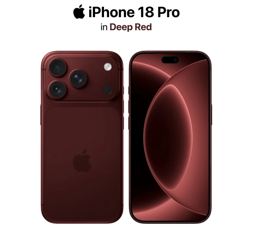 Chiêm ngưỡng màu cực hot của iPhone 18 Pro