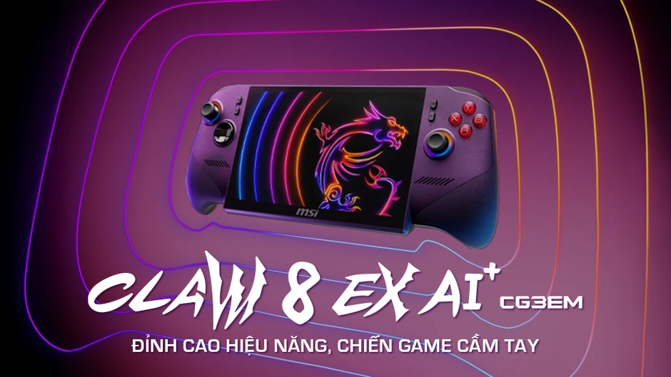 COMPUTEX 2026: MSI tiên phong với siêu phẩm Titan 18 HX và máy chơi game Claw 8 EX COMPUTEX 2026: MSI tiên phong với siêu phẩm Titan 18 HX và máy chơi game Claw 8 EX