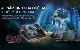COMPUTEX 2026: MSI tiên phong với siêu phẩm Titan 18 HX và máy chơi game Claw 8 EX