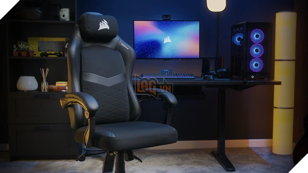 CORSAIR ra mắt loạt sản phẩm mới: Ghế gaming TC80, quạt RX II RGB, màn hình LCD 5 inch và phụ kiện FRAME 5000D