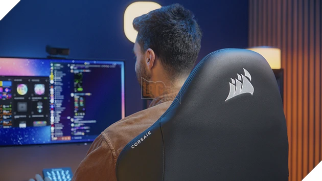 CORSAIR ra mắt loạt sản phẩm mới: Ghế gaming TC80, quạt RX II RGB, màn hình LCD 5 inch và phụ kiện FRAME 5000D
