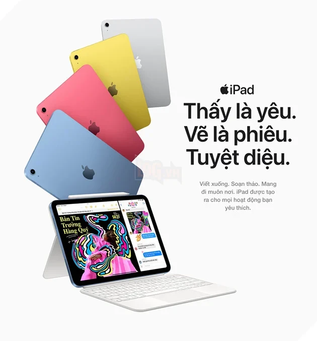 Đã dùng iPhone, mua thêm iPad 11 (A16) WiFi 128GB được lợi gì?