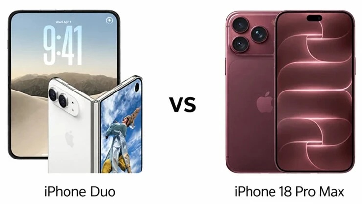 Đặt iPhone Duo gần 65 triệu lên bàn cân đối đầu iPhone 18 Pro Max