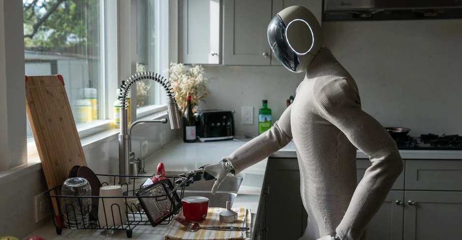Robot hình người hỗ trợ nội trợ: Công nghệ hiện đại giúp các bà nội trợ nhàn tênh