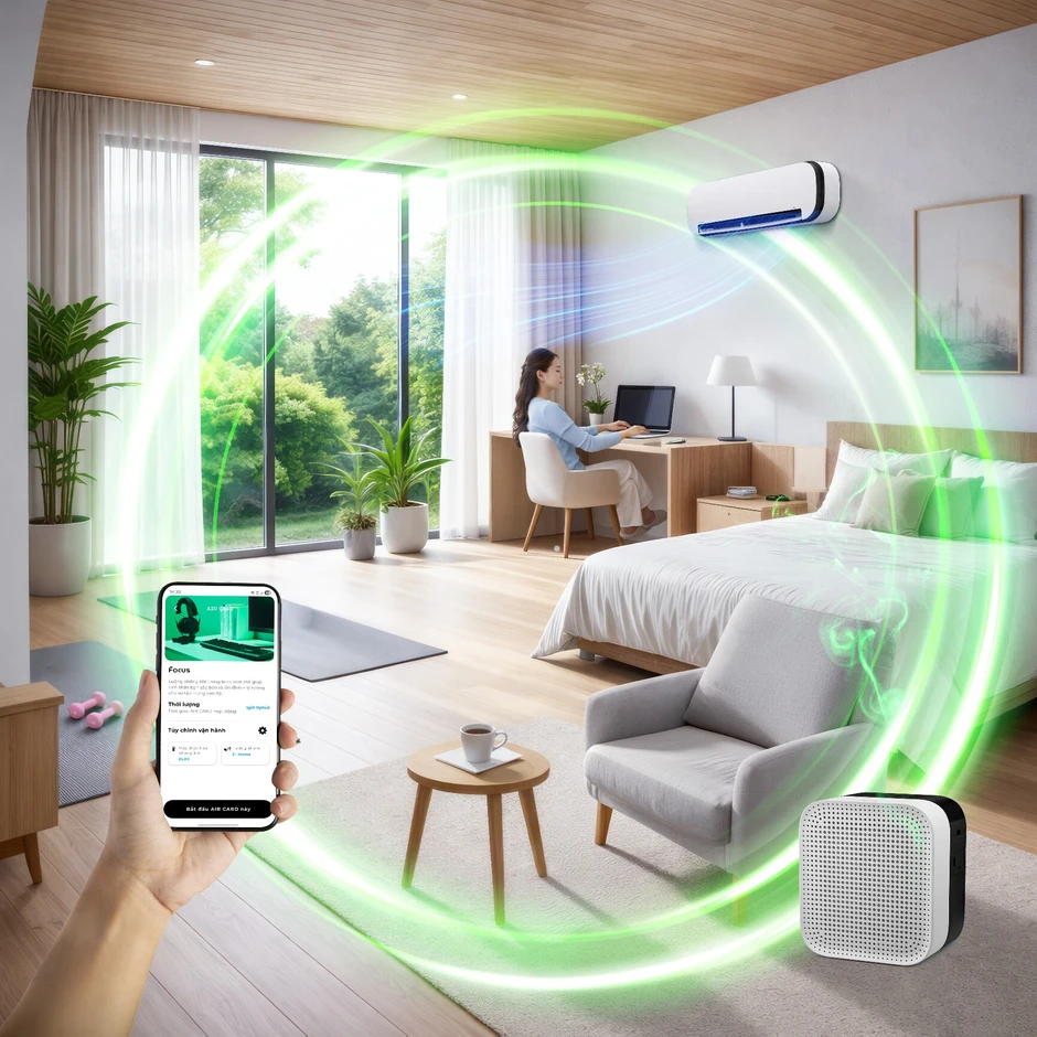 Điều hòa Daikin AIR CREATOR: Khi môi trường sống được tạo nên từ ánh sáng, âm thanh và không khí Điều hòa Daikin AIR CREATOR: Khi môi trường sống được tạo nên từ ánh sáng, âm thanh và không khí