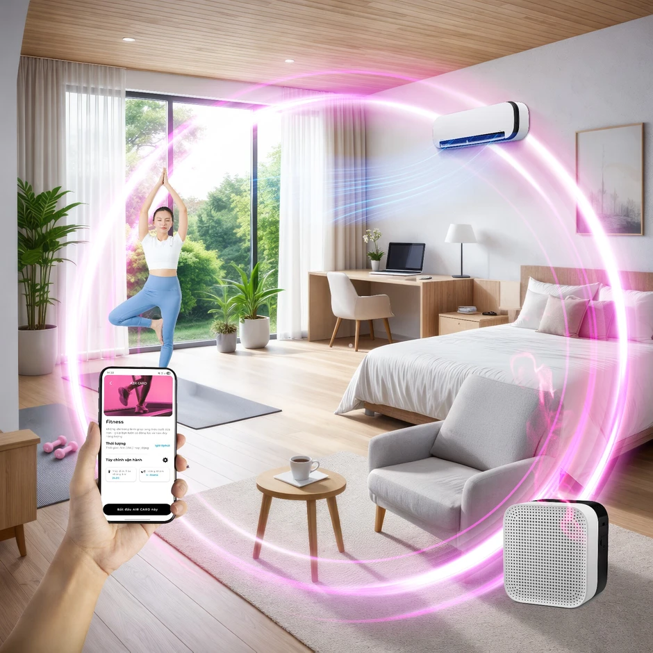Điều hòa Daikin AIR CREATOR: Khi môi trường sống được tạo nên từ ánh sáng, âm thanh và không khí Điều hòa Daikin AIR CREATOR: Khi môi trường sống được tạo nên từ ánh sáng, âm thanh và không khí