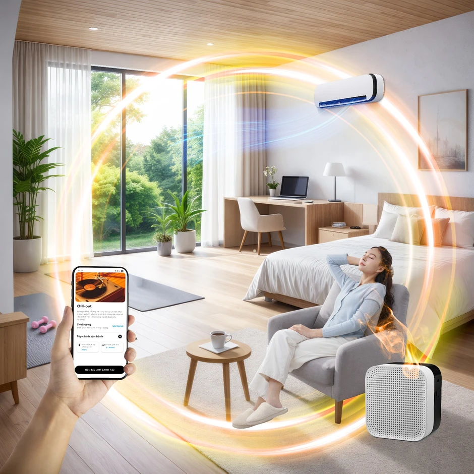 Điều hòa Daikin AIR CREATOR: Khi môi trường sống được tạo nên từ ánh sáng, âm thanh và không khí Điều hòa Daikin AIR CREATOR: Khi môi trường sống được tạo nên từ ánh sáng, âm thanh và không khí