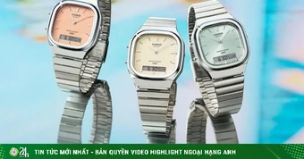 Đồng hồ Casio mới gây sốt với phong cách hoài cổ pha hiện đại