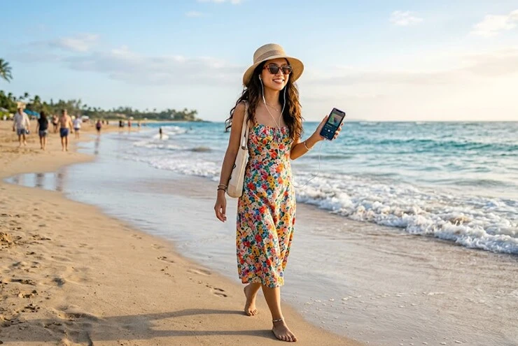 Đừng chỉ lo nước biển, đây mới là “kẻ thù” của điện thoại khi du lịch biển Đừng chỉ lo nước biển, đây mới là “kẻ thù” của điện thoại khi du lịch biển