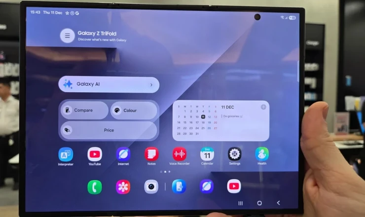Galaxy Z TriFold bất ngờ tái xuất: Samsung đang ấp ủ cú nổ lớn tiếp theo?