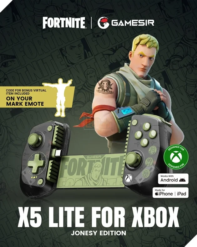 GameSir Hợp Tác Fortnite Công Bố Bộ Sưu Tập Tay Cầm Chơi Game Mobile Chính Hãng