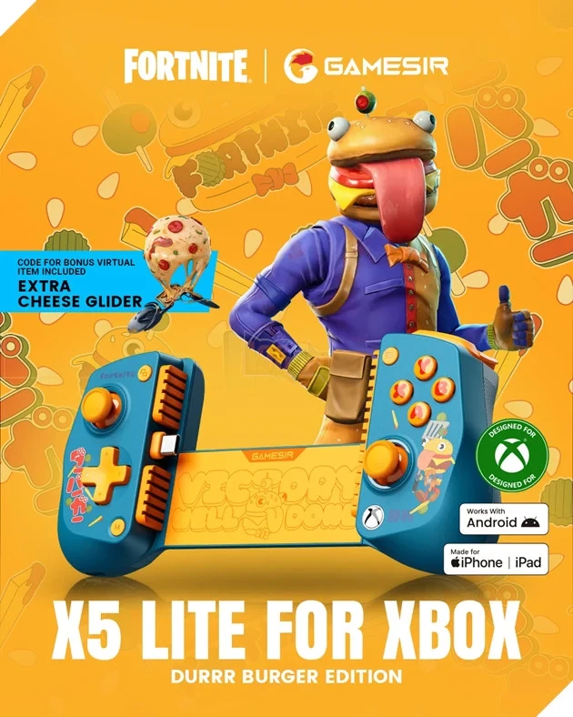GameSir Hợp Tác Fortnite Công Bố Bộ Sưu Tập Tay Cầm Chơi Game Mobile Chính Hãng