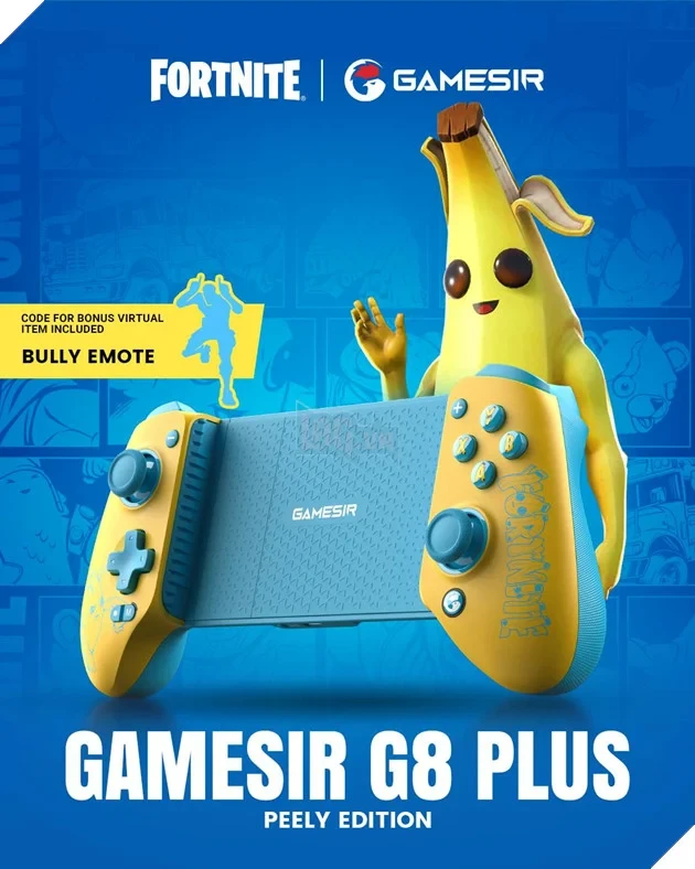 GameSir Hợp Tác Fortnite Công Bố Bộ Sưu Tập Tay Cầm Chơi Game Mobile Chính Hãng