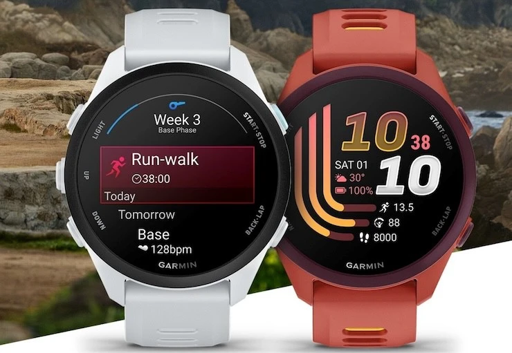 Garmin công bố đồng hồ thông minh Forerunner 70 và 170, giá phổ thông
