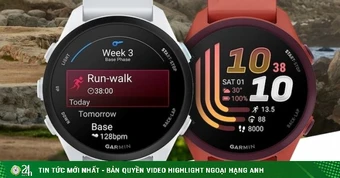 Garmin công bố đồng hồ thông minh Forerunner 70 và 170, giá phổ thông