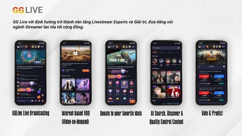 GG Live - Nền tảng livestream game do người Việt phát triển mà bạn không thể bỏ lỡ