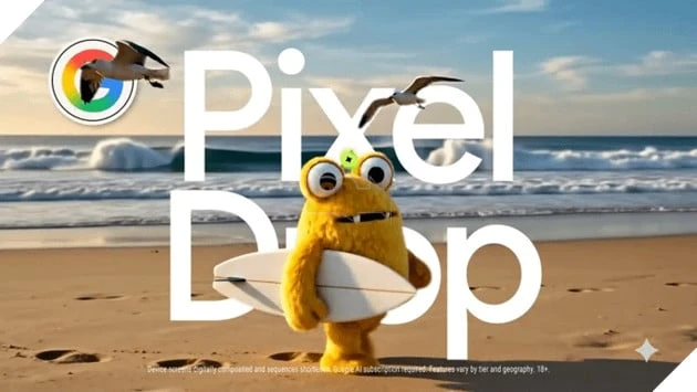 Google hé lộ Pixel Drop mới với Screen Reactions và Gemini Omni