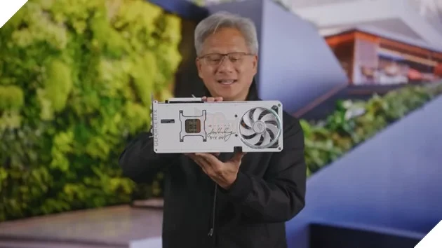 Họa sĩ 3D mua nhầm RTX 5090 cũ, phát hiện đây là GPU có chữ ký của Jensen Huang Họa sĩ 3D mua nhầm RTX 5090 cũ, phát hiện đây là GPU có chữ ký của Jensen Huang