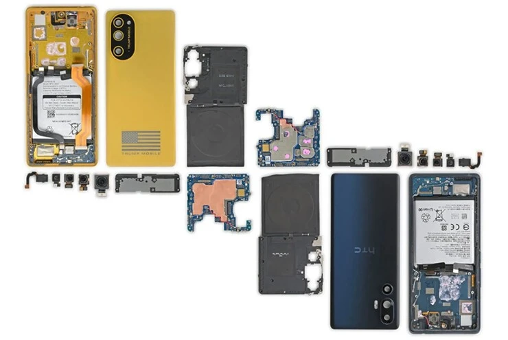 iFixit “mổ xẻ” Trump Mobile T1, phát hiện sự thật bất ngờ bên trong iFixit “mổ xẻ” Trump Mobile T1, phát hiện sự thật bất ngờ bên trong